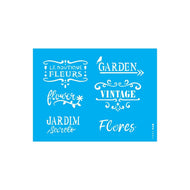 Stencil Opa 15x20cm - Frases para Jardim - 2884