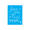 Stencil Opa 15x20cm - Frase Faça Mais o Que Você Ama - 2706