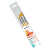 Kit Pincel da Vinci Junior 5268 com 3 Unidades - Série 304 Chato