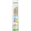Kit Pincel da Vinci Junior 5029 com 3 Unidades - Série 329 Chato