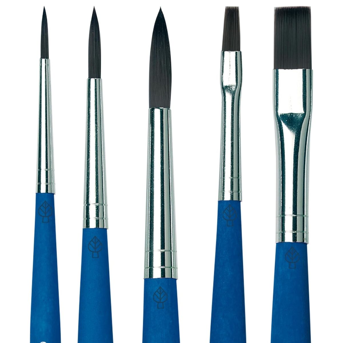 Kit Pincel da Vinci Forte Basic 3504 com 5 Unidades - Séries 393 e 394