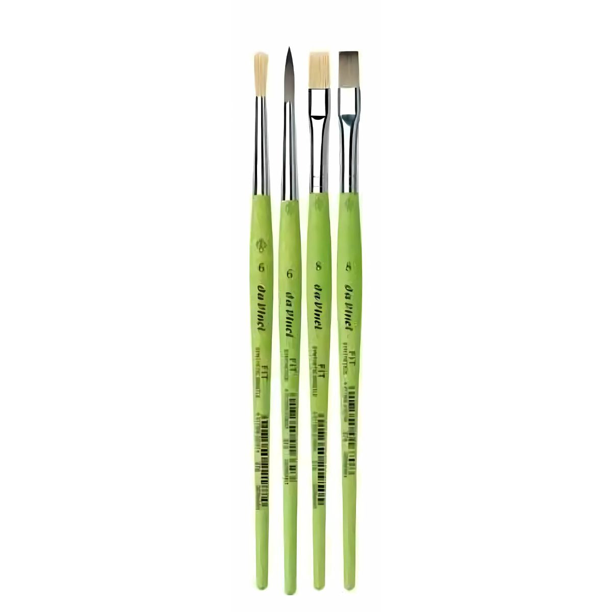 Kit Pincel da Vinci Fit Synthetics 4203 com 4 Unidades 