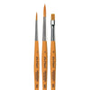 Kit Pincel da Vinci Universal 3503 com 3 Unidades - Séries 383 e 384 para Técnicas Mistas