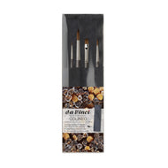 Kit Pincel da Vinci Colineo 4068 com 5 Unidades + Estojo de Tecido
