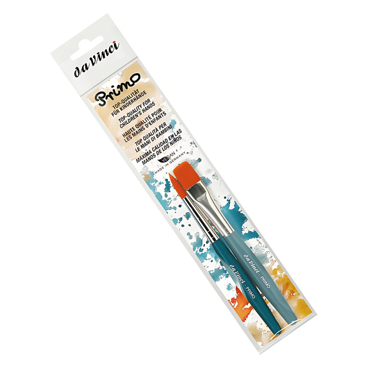 Kit Pincel da Vinci Primo Cabo Azul 5019b com 2 Unidades