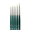 Kit Pincel da Vinci Nova 4237 com 5 Unidades - Série 1570 Redondo Sintético