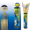 Kit Lata de Pincel da Vinci Junior 5406 com 6 Unidades - Série 303 e 304