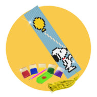Kit de Pintura com Diamante Marcador de Pagina 4,2x18,9cm - Snoopy