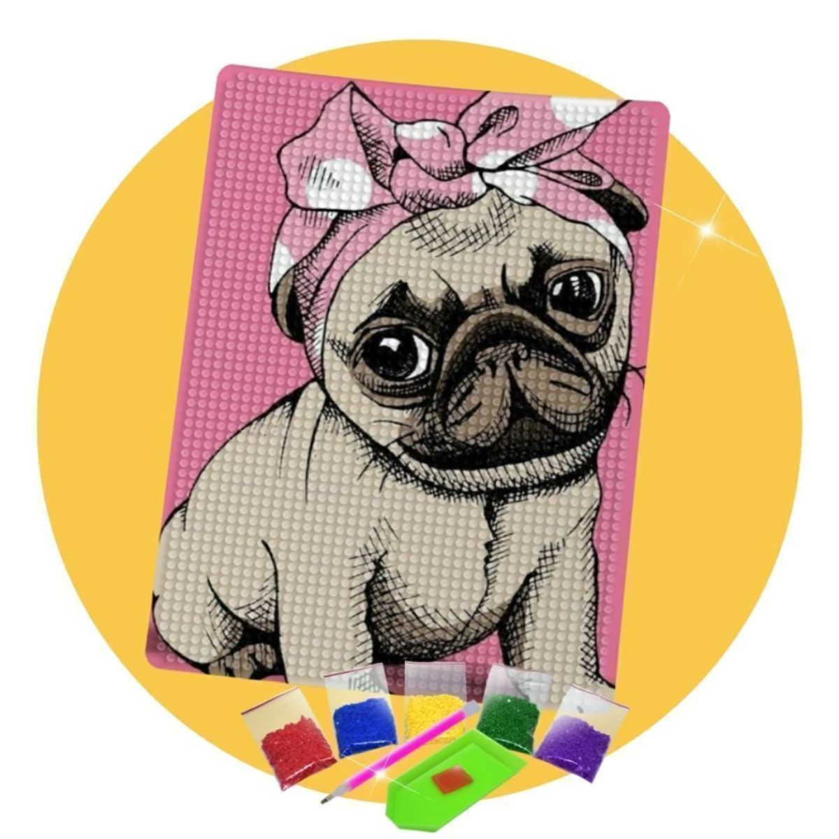 214826-kit-de-pintura-com-diamante-14,8x20,5cm-pug-de-laco-537366