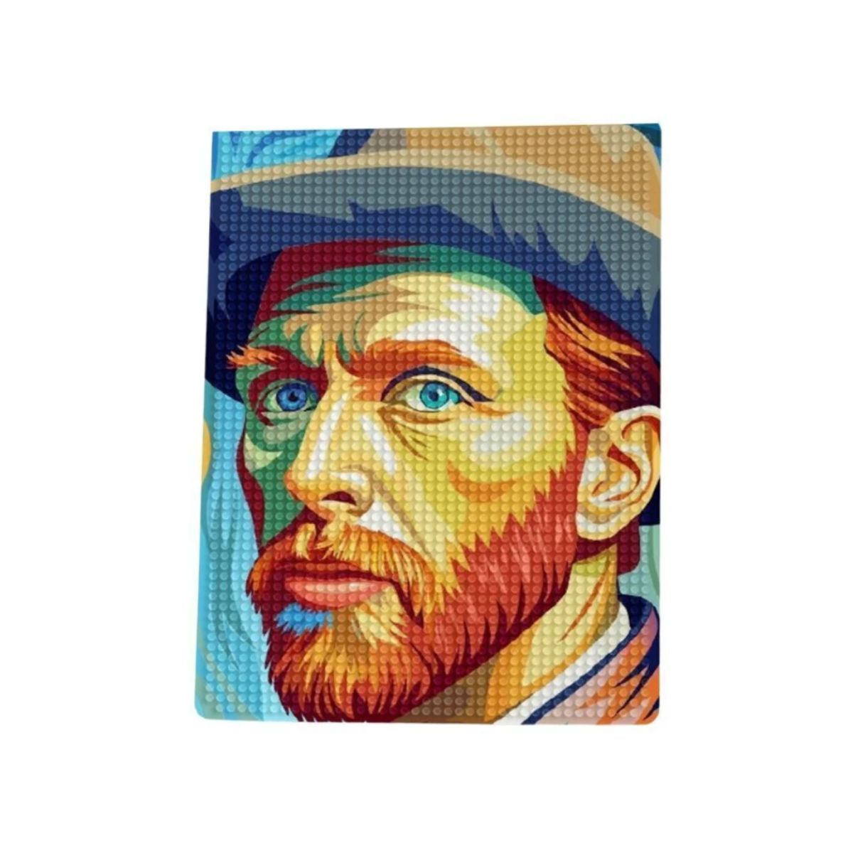 Kit de Pintura com Diamante 14,8x20,5cm - Van Gogh