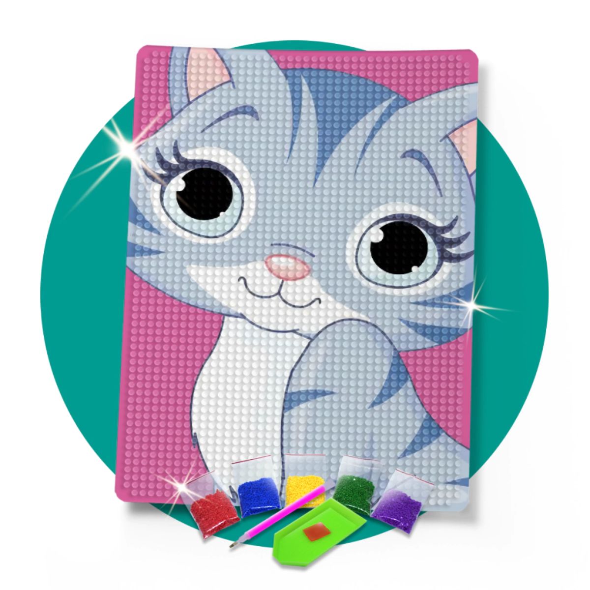 214840-kit-de-pintura-com-diamante-14,8x20,5cm-gatinho-fofo-537235