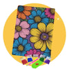 Kit de Pintura com Diamante 14,8x20,5cm - Explosão Floral