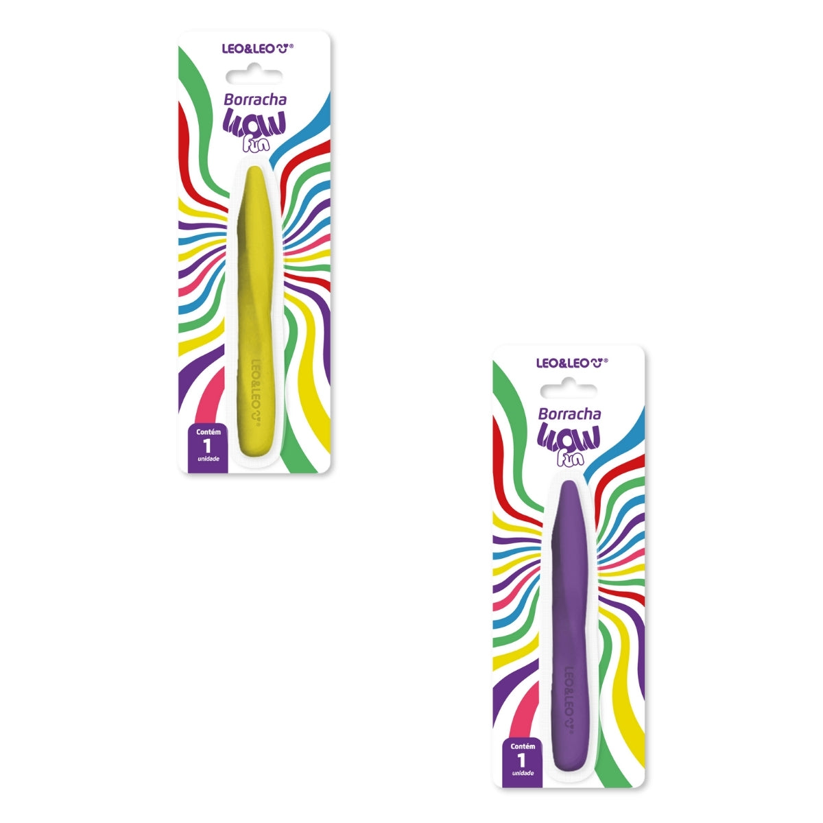 Borracha Wow Fun - Cores Sortidas - Leo & Leo 10190