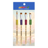 Kit de Pinceis Castelo para Pintura Pedagógico - 04 Unidades Modelo 30