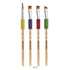 Kit de Pinceis Castelo para Pintura Pedagógico - 04 Unidades Modelo 30