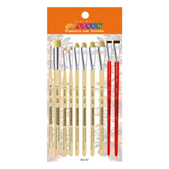 Kit de Pinceis Castelo para Tecido - 10 Unidades Modelo 01