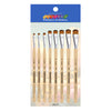 Kit de Pinceis Castelo para Pintura Língua de Gato - 08 Unidades Modelo 17