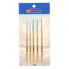 Kit de Pinceis Castelo para Pintura Redondos - 05 Unidades Modelo 20
