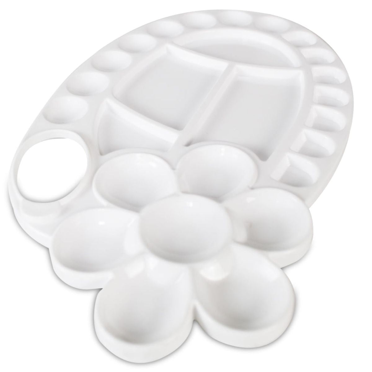 Godê Plastico Flor Oval Sinoart