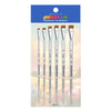 Kit de Pinceis Castelo para Pintura Chatos - 06 Unidades Modelo 13