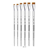 Kit de Pinceis Castelo para Pintura Chatos - 06 Unidades Modelo 13