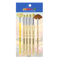 Kit de Pinceis Castelo para Pintura de Efeitos - 06 Unidades Modelo 04