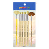 Kit de Pinceis Castelo para Pintura de Efeitos - 06 Unidades Modelo 04