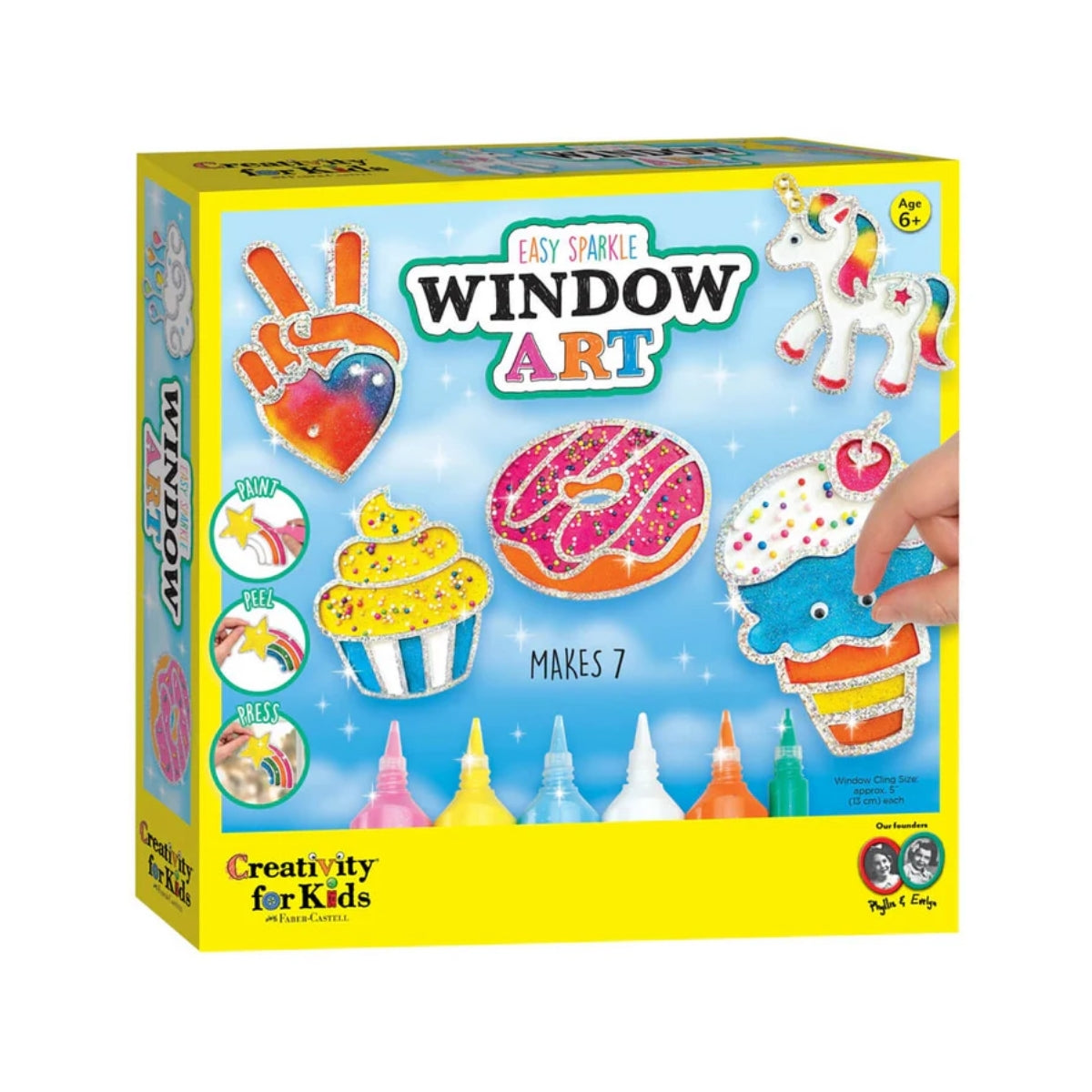 Arte para Janela Rainbow Sprinkles Creativity For Kids 6344900 - Faber-castell