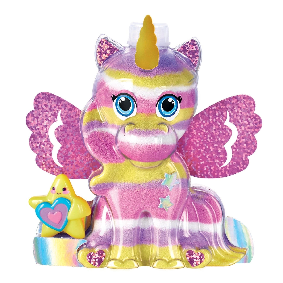 Arte com Areia Brilhante Unicórnio Creativity For Kids 6394900 - Faber-castell