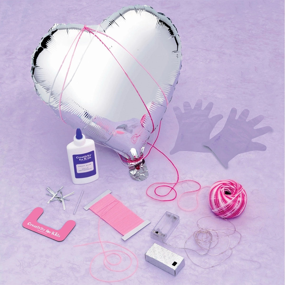 Arte com Fios Coração com Luz Creativity For Kids 6180900 - Faber-castell