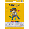 Bloco Canson Linha Escolar Criativo Card 120 g/m² 8 Cores