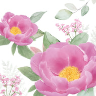 Guardanapo para Decoupage Ambiente 33x33cm com 20 Unidades - Rosas