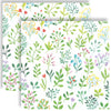 Guardanapo para Decoupage Ambiente 33x33cm com 20 Unidades - Plantas Tulipas