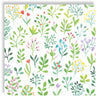Guardanapo para Decoupage Ambiente 33x33cm com 20 Unidades - Plantas Tulipas
