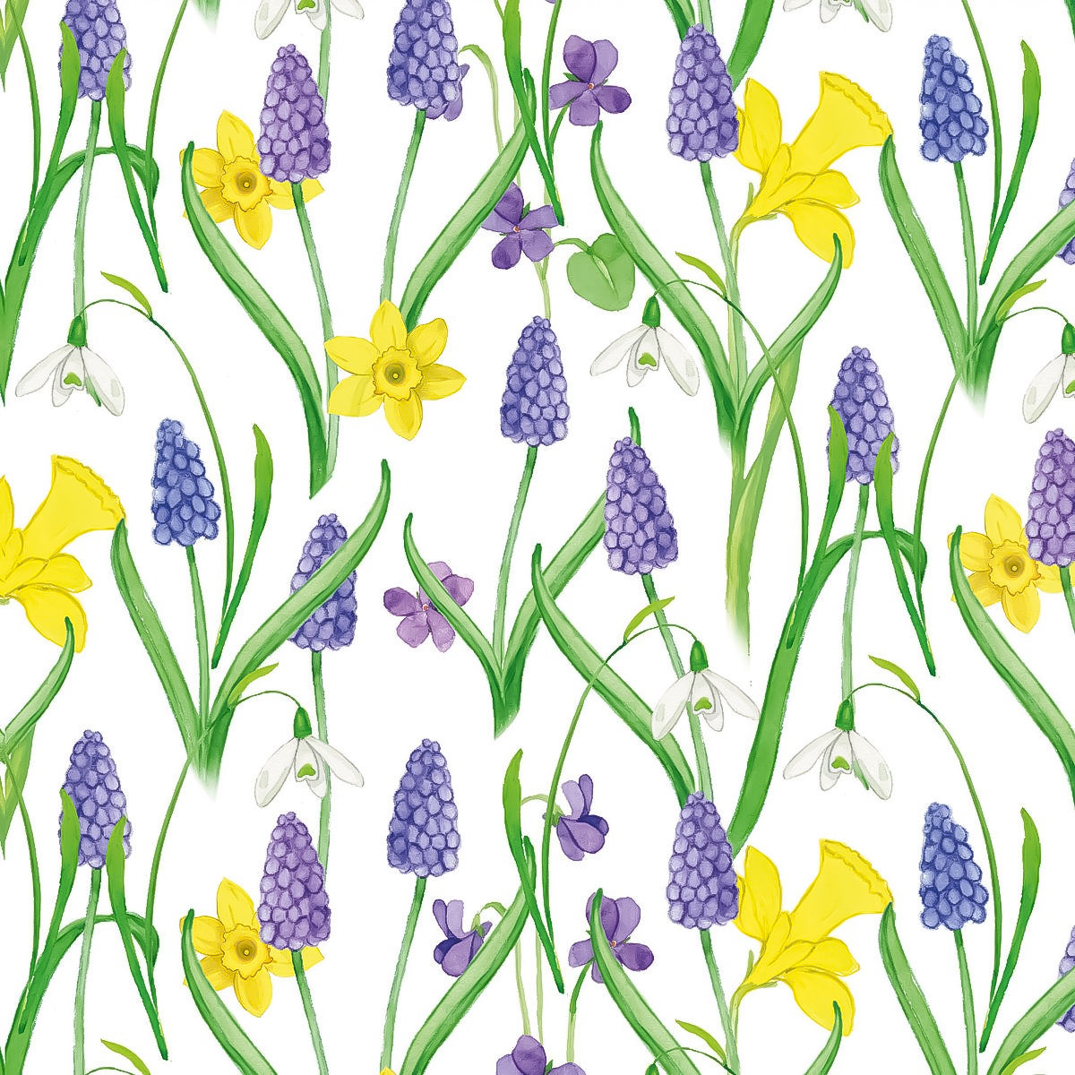Guardanapo para Decoupage Ambiente 33x33cm com 20 Unidades - Flores da Primavera