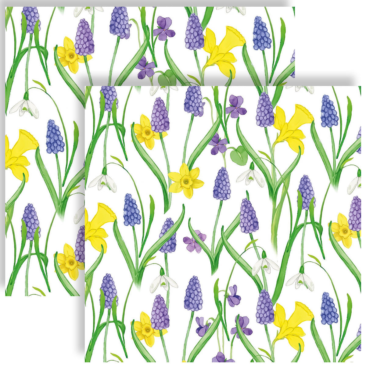 Guardanapo para Decoupage Ambiente 33x33cm com 20 Unidades - Flores da Primavera