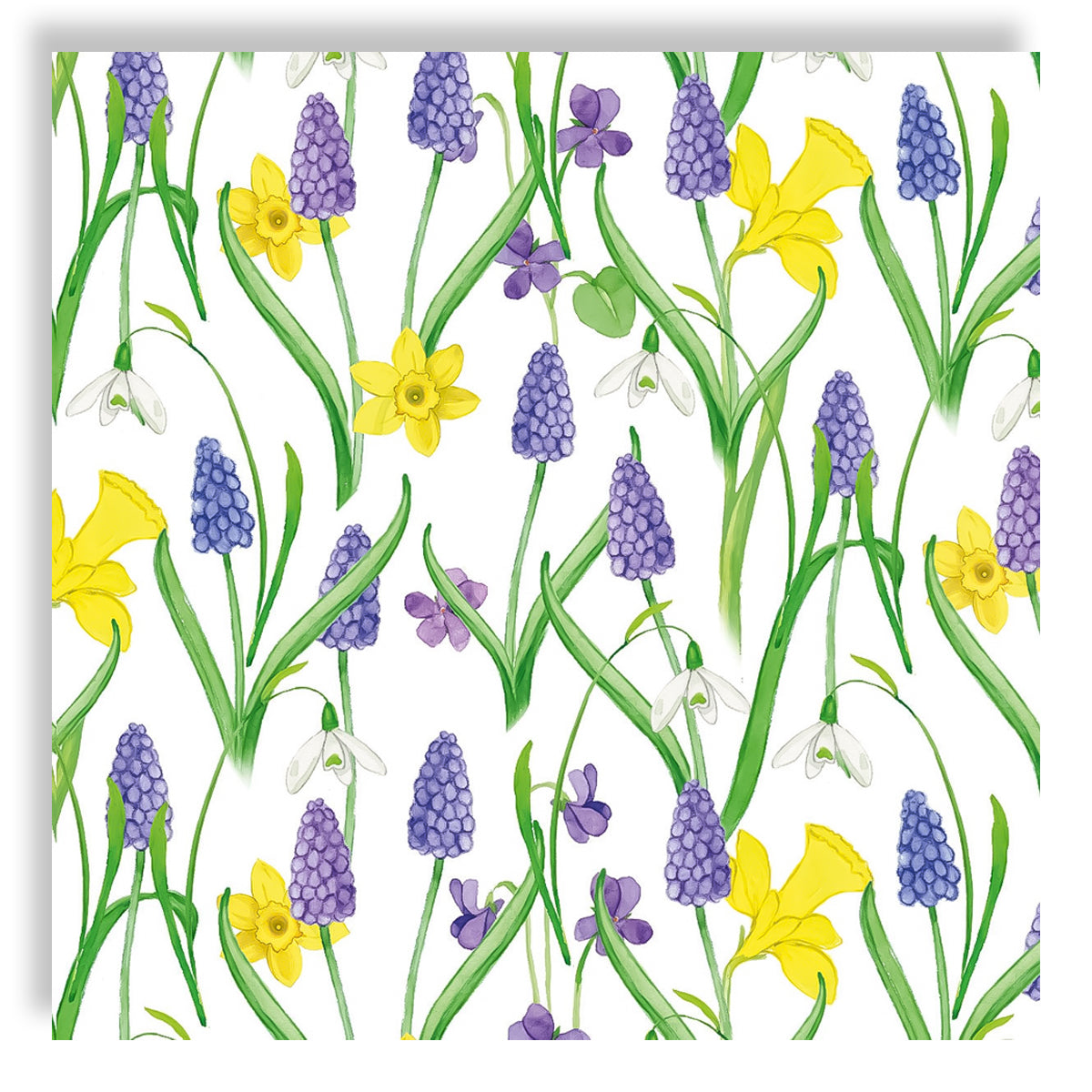 Guardanapo para Decoupage Ambiente 33x33cm com 20 Unidades - Flores da Primavera
