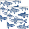 Guardanapo para Decoupage Ambiente 33x33cm com 20 Unidades - Peixes Fundo do Mar