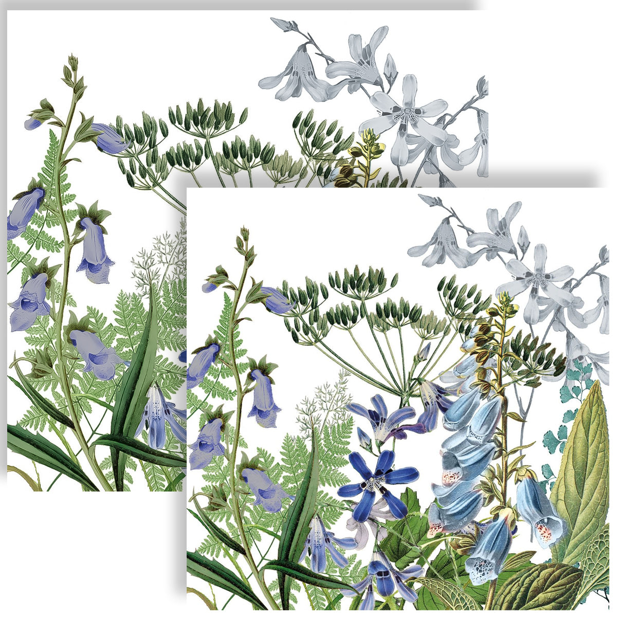 Guardanapo para Decoupage Ambiente 33x33cm com 20 Unidades - Floresta Donatella