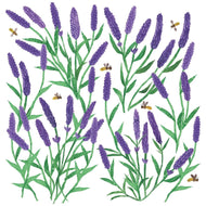Guardanapo para Decoupage Ambiente 33x33cm com 20 Unidades - Abelhas e Lavanda
