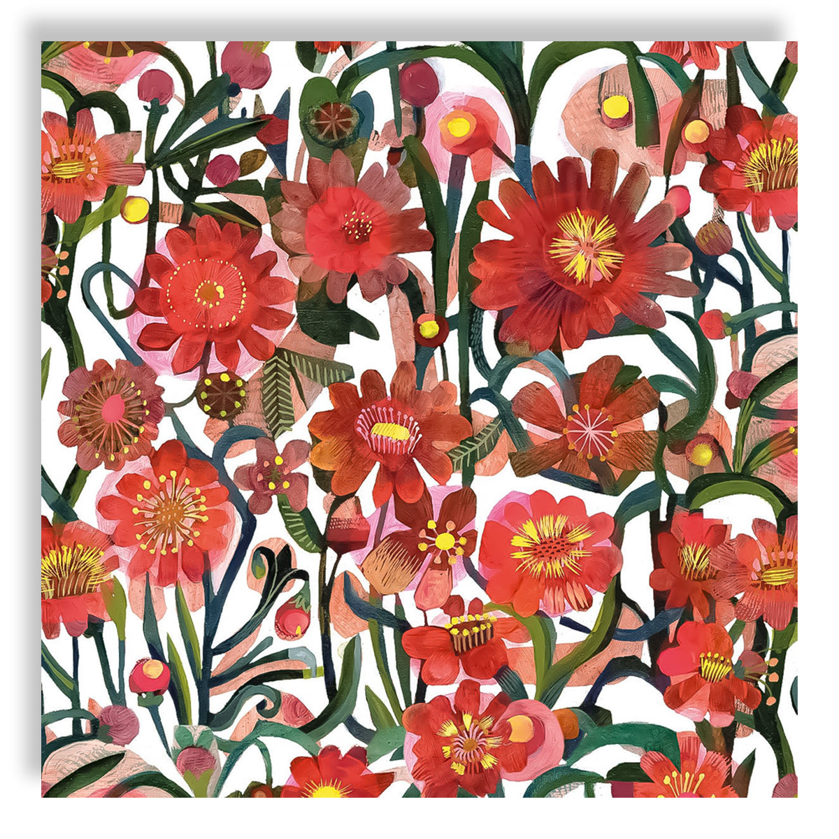 Guardanapo para Decoupage Ambiente 33x33cm com 20 Unidades - Flores Spraxis