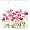 Guardanapo para Decoupage Ambiente 33x33cm com 20 Unidades - Flores Anabelle