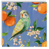 Guardanapo para Decoupage Ambiente 33x33cm com 20 Unidades - Pássaro Flores e Laranjas