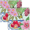 Guardanapo para Decoupage Ambiente 33x33cm com 20 Unidades - Frutos Flores e Borboletas