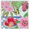 Guardanapo para Decoupage Ambiente 33x33cm com 20 Unidades - Frutos Flores e Borboletas