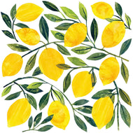 Guardanapo para Decoupage Ambiente 33x33cm com 20 Unidades - Planta Citronela e Limão