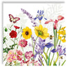 Guardanapo para Decoupage Ambiente 33x33cm com 20 Unidades - Borboleta e Flores Imagination