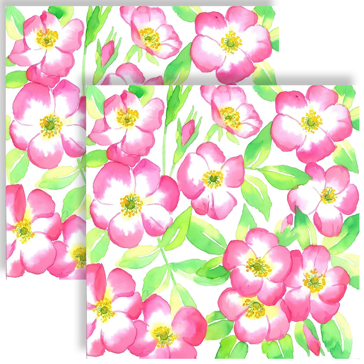 Guardanapo para Decoupage Ambiente 33x33cm com 2 Unidades - Plantas Espinheiros