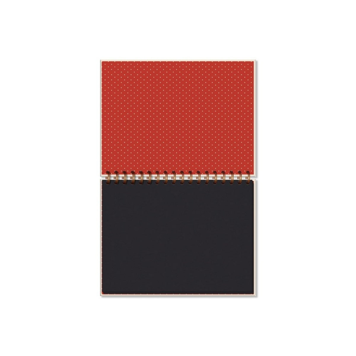 Caderno Criação 180g 17,5x23,5cm com 30 Folhas Pretas Orgânico - Fina Ideia