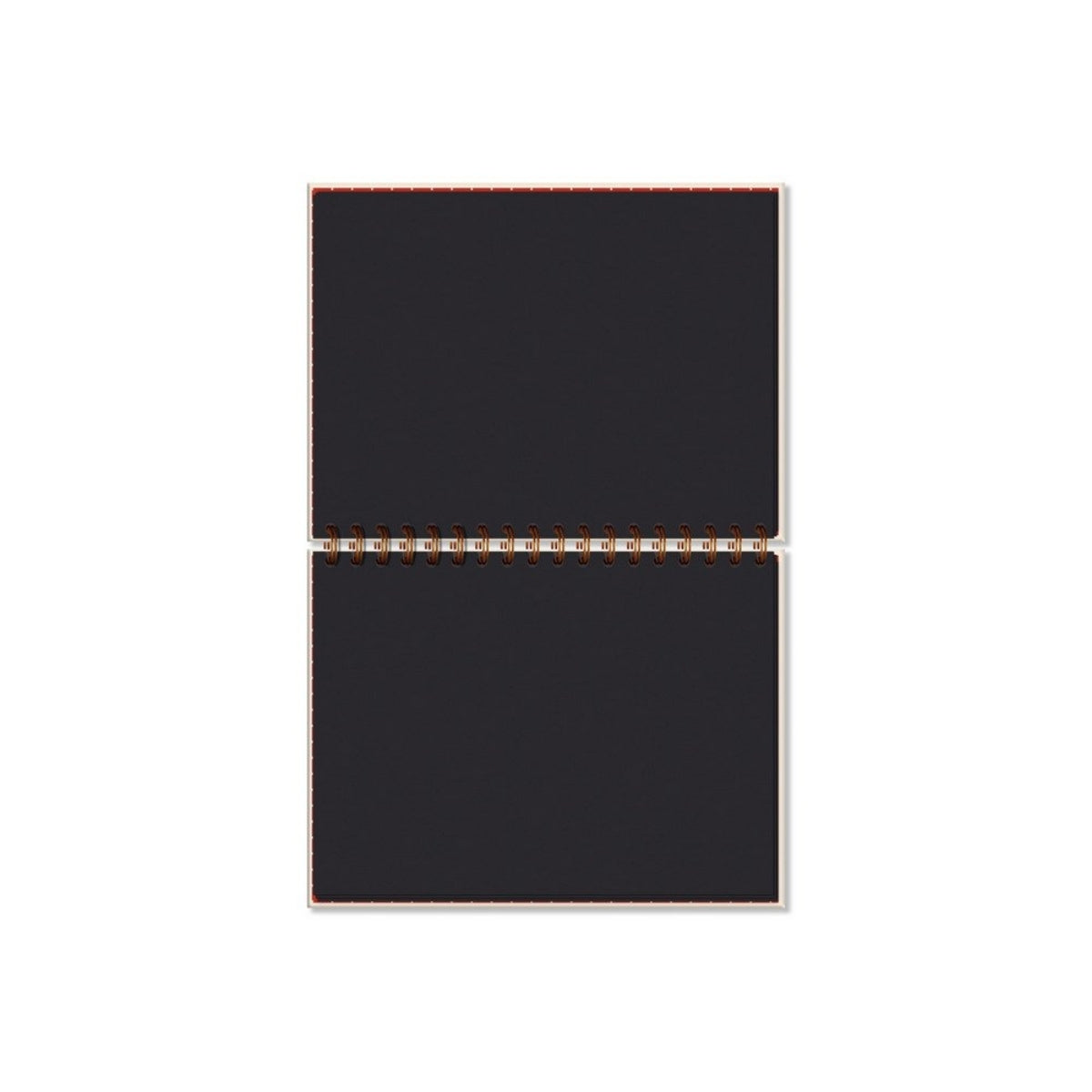 Caderno Criação 180g 17,5x23,5cm com 30 Folhas Pretas Orgânico - Fina Ideia
